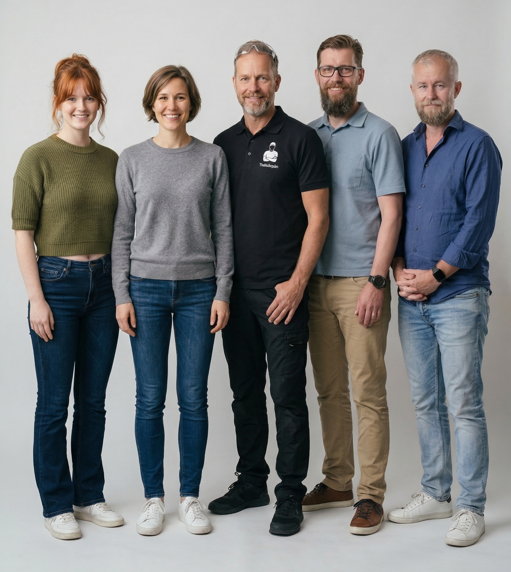 Lookmas advisory board — Emma, Benke, Mia, Tomas och Andreas
